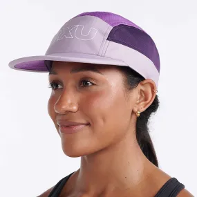 2XU | Unisex Light Speed Cap - Pastel Pink/Wood Violet