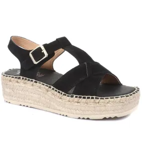 Adrienne Suede Espadrille Sandals - ADRIENNE / 320 167