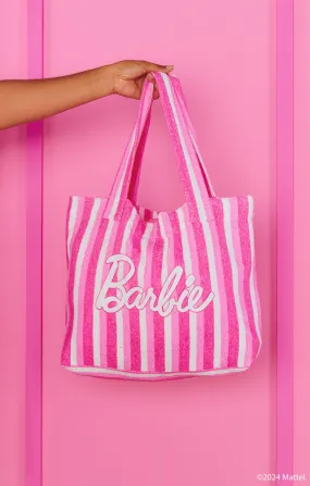 Barbie™ Tote ~ DreamHouse™ Stripe Terry