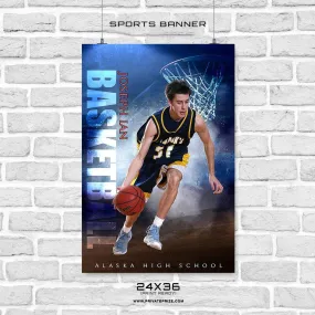 Basketball - Sports Banner Photoshop Template