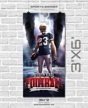 Byron Karl - Football Enliven Effects Sports Banner Photoshop Template