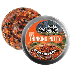 Crazy Aarons Pumpkin Patch Mini 2 Inch Halloween Thinking Putty Tin