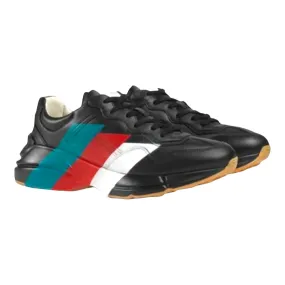 Gucci Rhyton Web Print Sneakers