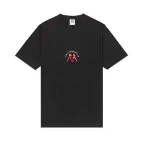 Vice 84 ' Hard Yards Fight Club' Embroidered Tee - Black